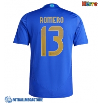 Fotballdrakt Herre Argentina Cristian Romero #13 Bortedrakt Copa America 2024 Kortermet